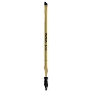 Dolce&Gabbana - Brow & Liner Beauty Brush - Dubbelzijdig Wenkbrauwpenseel - 1 st