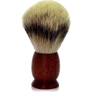 Golddachs Zedernholz Silberspitzen Scheerkwast, 1 st