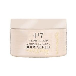 minus417 Serenity Legend Aromatic Balancing Body Scrub Milk & Honey Lichaamsscrub, 400 ml