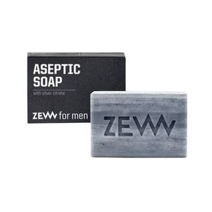 ZEW for Men Aseptic Soap with colloidal silver Zeepblok, 85 ml
