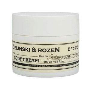 Zielinski & Rozen Cedarwood, Neroli, Amber Bodycrème, 200 ml