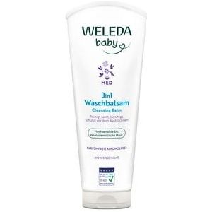 Weleda 3in1 Weiße Malve Waschbalsam Douchecrème, 200 ml