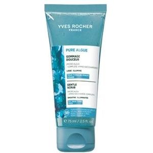 Yves Rocher Pure Algue Zachte Peeling Gezichtsscrub, 75 ml