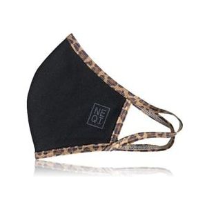 Neqi Community Black Leo S-M Mondkapje, 3 st