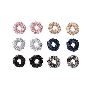 Slip Pure Silk Minnie Scrunchies Haarelastiek, 12 st