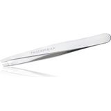 Tweezerman Schräge Pinzette Platinum Silver Pincet, 1 st