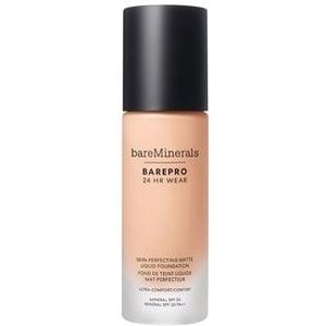 bareMinerals BarePro 24H Matte Comfort Liquid Foundation Vloeibare foundation, Fair 15 Cool​, 30 ml