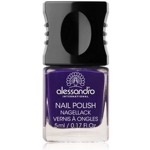 Alessandro Nail Polish Colour Explosion Small Nagellak, NR. 158  - BLACKBERRY, 5 ml