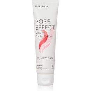 HelloBody Rose Effect Daily Face Scrub Cleanser Gezichtsscrub, 100 ml