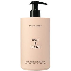 Salt & Stone Saffron & Cedar Bodylotion, 450 ml