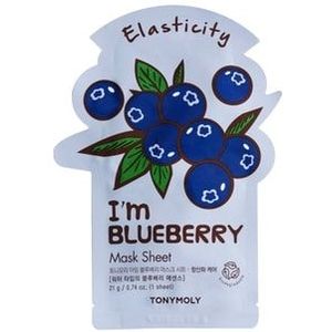 Tonymoly I'm Blueberry Mask Sheet Gezichtsmasker, 21 g
