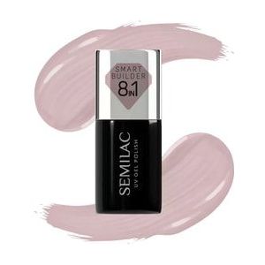 Semilac - Smart Builder - Bruin - Mokka - 7 ml - Alles-in-één Nagellak