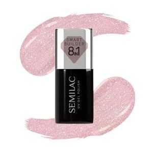 Semilac - Smart Builder Glitter - Nagellak - Dirty Nude Rose - 7 ml