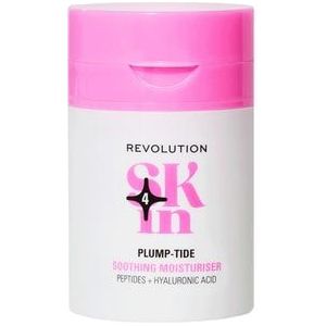 Revolution Skin Plump-Tide Soothing Moisturiser Gezichtscrème, 50 ml
