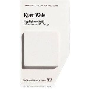 Kjaer Weis Glow Compact Refill Highlighter, Lustrous, 3.5 g