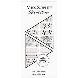 Miss Sophie UV Gel Wraps Black Widow UV Nagelsticker, 1 st