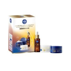 Nivea Q10 Anti-Falten Power Tag Lsf15, Nacht & Dual Action Serum Gezichtsverzorgingsset, 1 st