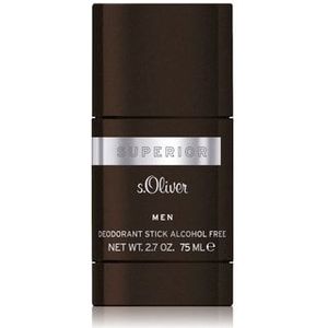 s.Oliver Superior Men Deodorant Stick, Bruin, 75 ml