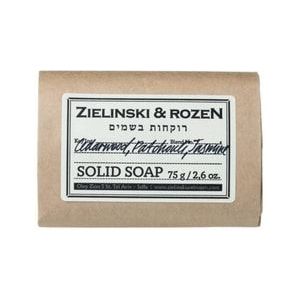 Zielinski & Rozen Cedarwood, Patchouli, Jasmine Zeepblok, 75 g