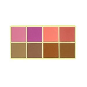 Made By Mitchell Curve Case Pressed Palettes Make-up Palette, Light, 1 st