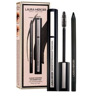 Laura Mercier Caviar Cravings Eye Essentials Oogmake-up set, Tuxedo, Black, 1 st