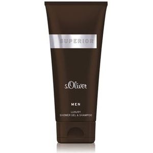 s.Oliver Superior Men Douchegel, Bruin, 200 ml