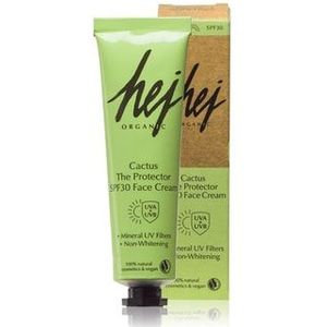 Hej Organic Cactus The Protector Gezichtscrème, Wit, 30 ml