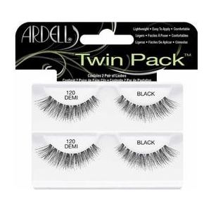 Ardell Twin Pack Nr. 120 Demi - Black Wimpers, 2 st