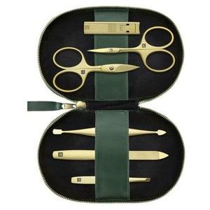 Zwilling Maniküre Pediküre Set 6tlg. mit Nagelschere, vegan, grün Nagelverzorgingsset, 1 st