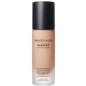 bareMinerals BarePro 24H Matte Comfort Liquid Foundation Vloeibare foundation, Light 25 Cool​, 30 ml