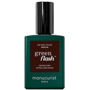 manucurist Green Flash Gel Nagellak, Mocha, 15 ml