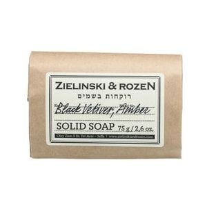 Zielinski & Rozen Black Vetiver, Amber Zeepblok, 75 g