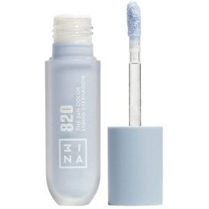 3Ina The 24H Color Liquid Eyeshadow Oogschaduw, Nr. 820 - Ice blue, 26 ml