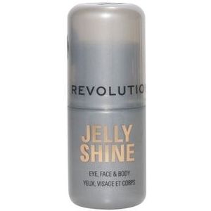 Revolution - Jelly Shine Highlight Stick - Silver Moonlight - Oog Gezicht en Lichaam - Geltextuur met Parelmoer-effect