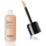 Kiko Milano Full Coverage 2-in-1 Vloeibare foundation, Warm Rose 10, 25 ml