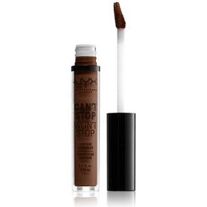 Nyx Professional Makeup Can't Stop Won't Stop Concealer - Deep Walnut - Concealer - Zeer Donker