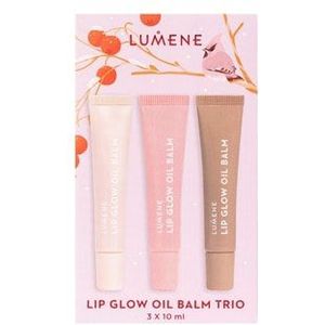 Lumene - Lip Glow Oil Balm Set - Lip Kits - 1 st