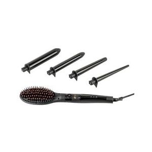Golden Curl 5 P Set 2 Haarstyling set, Zwart, 1 st