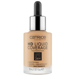 Catrice HD Liquid Coverage Vloeibare foundation, Nr. 035 - Natural Beige, 30 ml