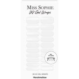 Miss Sophie UV Gel Wraps Marshmallow Nagelsticker, Marshmallow, 20 st