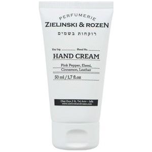 Zielinski & Rozen Pink Pepper, Elemi, Cinnamon, Leather Handcrème, 50 ml