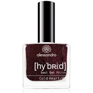 Alessandro Hybrid Nagellak, COLD HEART, 8 ml