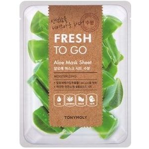 Tonymoly - Fresh To Go - Gezichtsmasker - 20 g - Aloë Vera