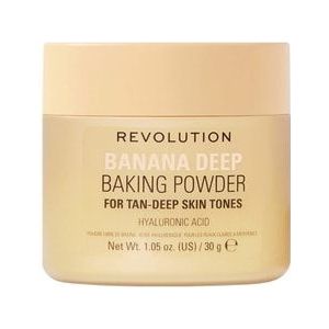 Revolution Loose Baking Powder Loose Powder, Banana Deep, 30 g