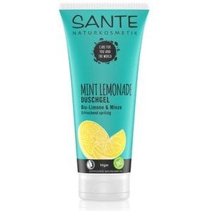 Sante Naturkosmetik - Mint Lemonade - Douchegel - Fris - Biologische Aloë Vera