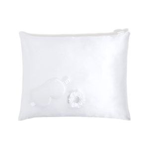 Dore & Rose Premium Silk Sleep Bundle 50x60 White Haarverzorgingsset, 3 st