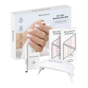 Miss Sophie UV Gel Wraps Starter Set Nagelsticker, 1 st