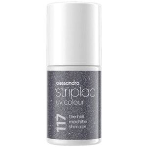 Alessandro Striplac UV Colour The Mystic Darks Gel Nagellak, The Hell Machine Shimmer, 6.5 ml