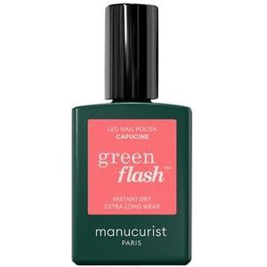 manucurist Green Flash Gel Nagellak, Capucine, 15 ml