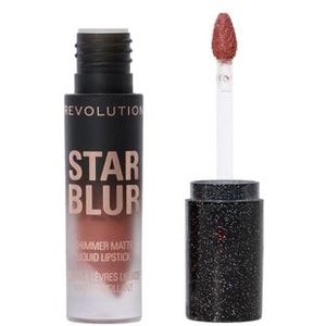 Revolution Star Blur Shimmer Matte Liquid Lip Lipgloss, Frosted Petal, 3.5 ml